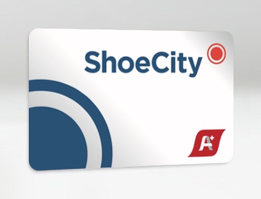 Shoe City card